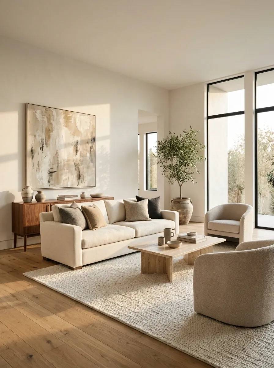 Pull Furniture Slightly Away From the Walls
