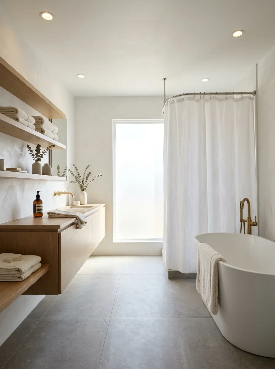 Refresh the Shower Curtain and Bath Mat Before They Smell Musty