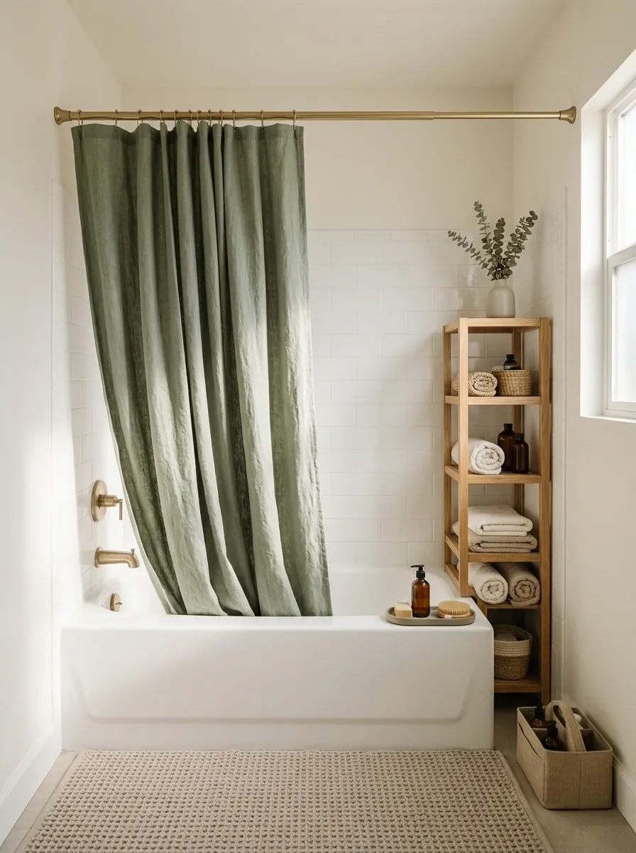 Rental-Friendly Bathtub Refresh With Removable Finishes