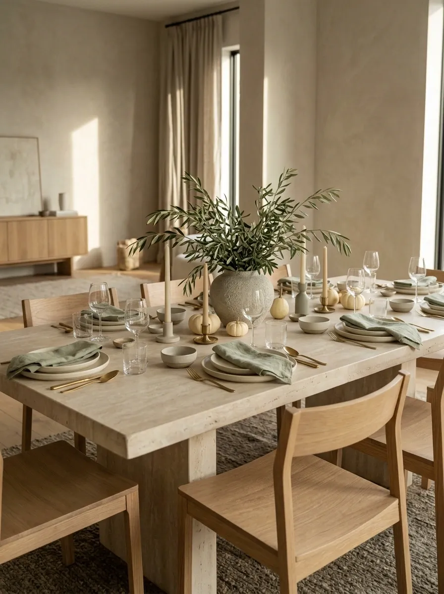 Sage and Limestone With Organic Modern Details