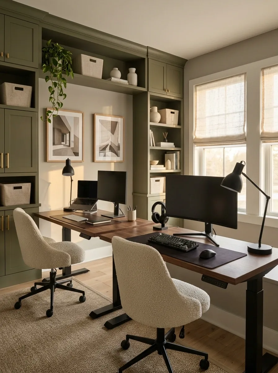 Shared Gaming Room and Home Office
