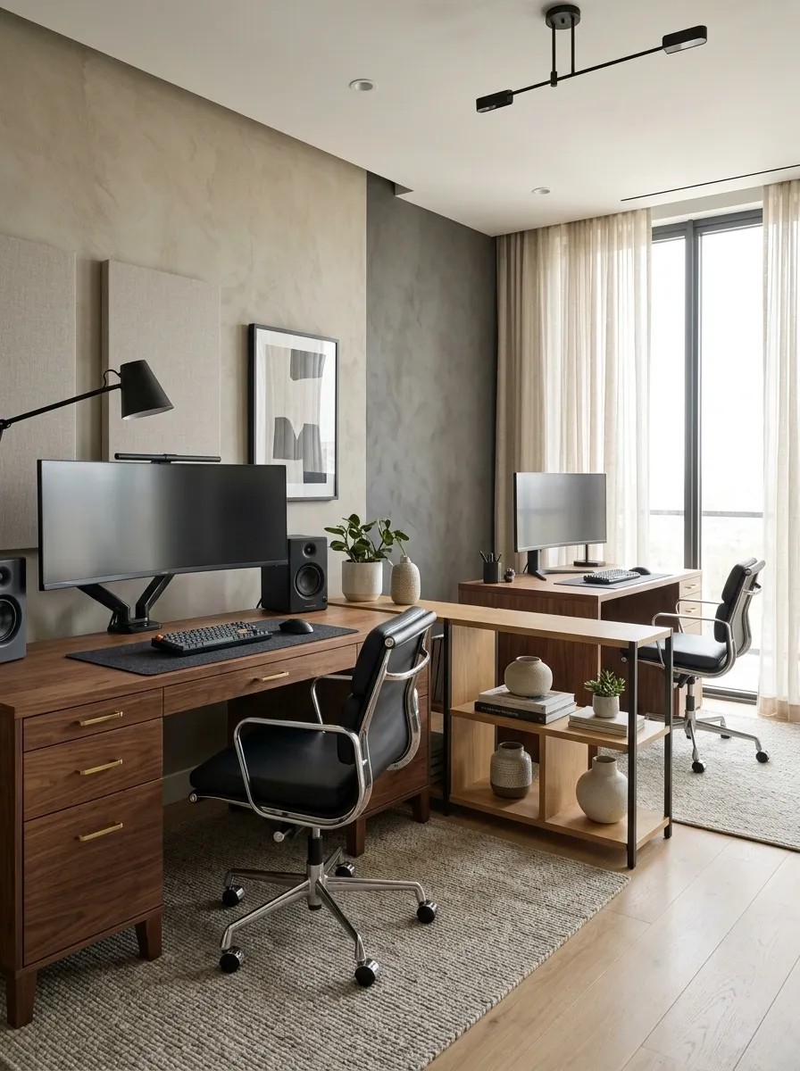 Shared Gaming Studio With Visually Defined Zones