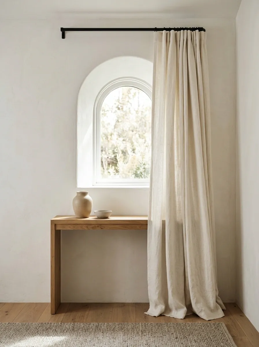 Small Arch With a Single Side-Gathering Panel