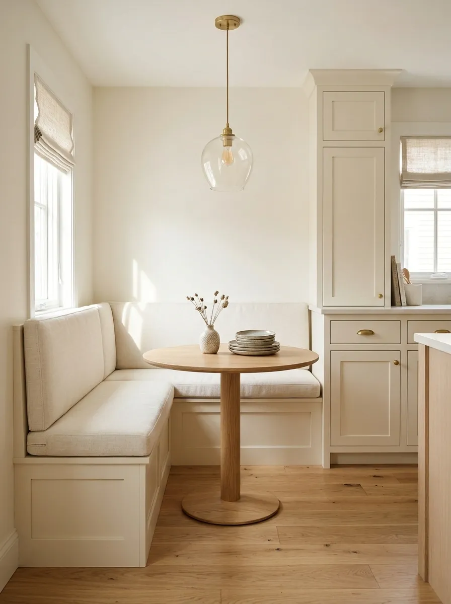 Small Kitchen With an Integrated Breakfast Nook