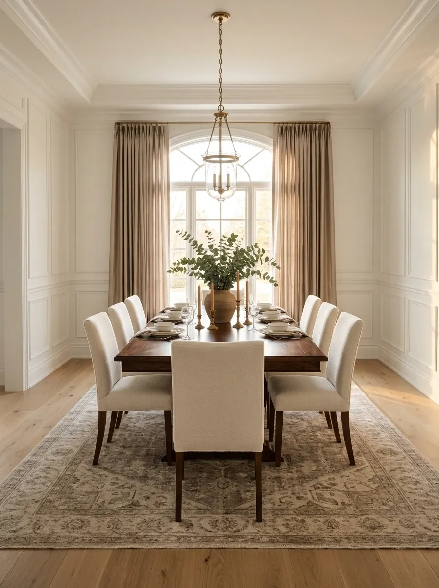 Stop Using a Tiny Rug Under a Huge Dining Table