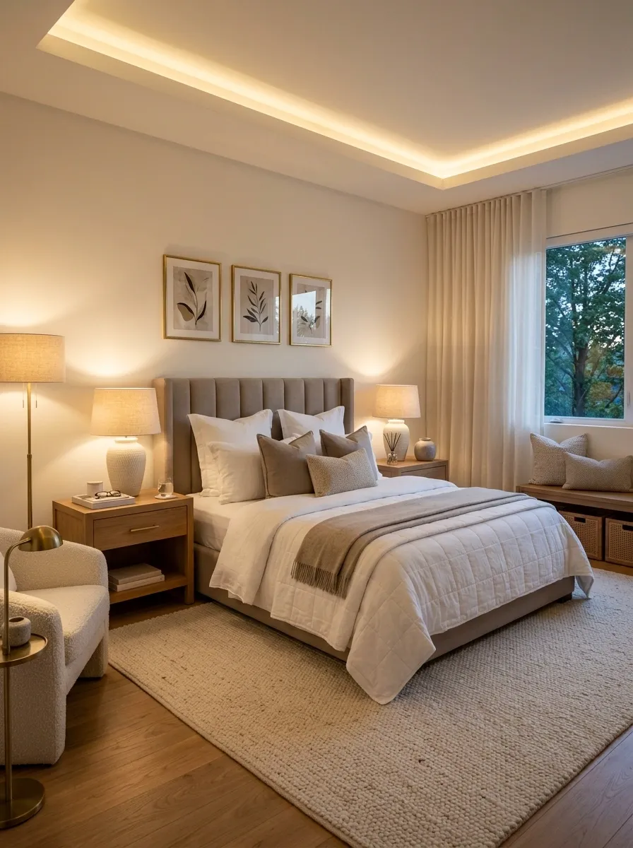 Swap Harsh Ceiling Light for Layered Lighting