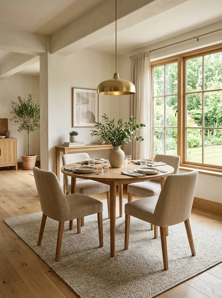 The Everyday Dining Room With Open Space Around the Table