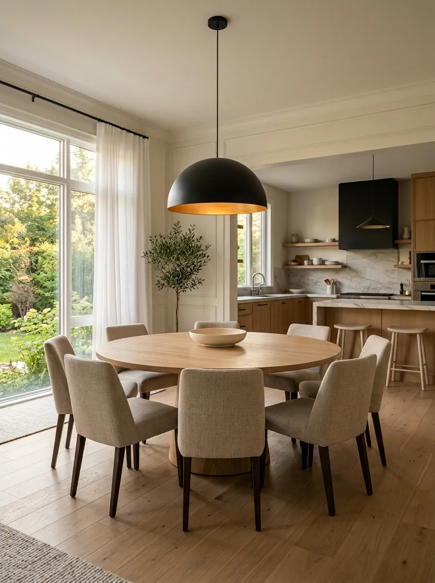 The Low-Centerpiece Dining Room