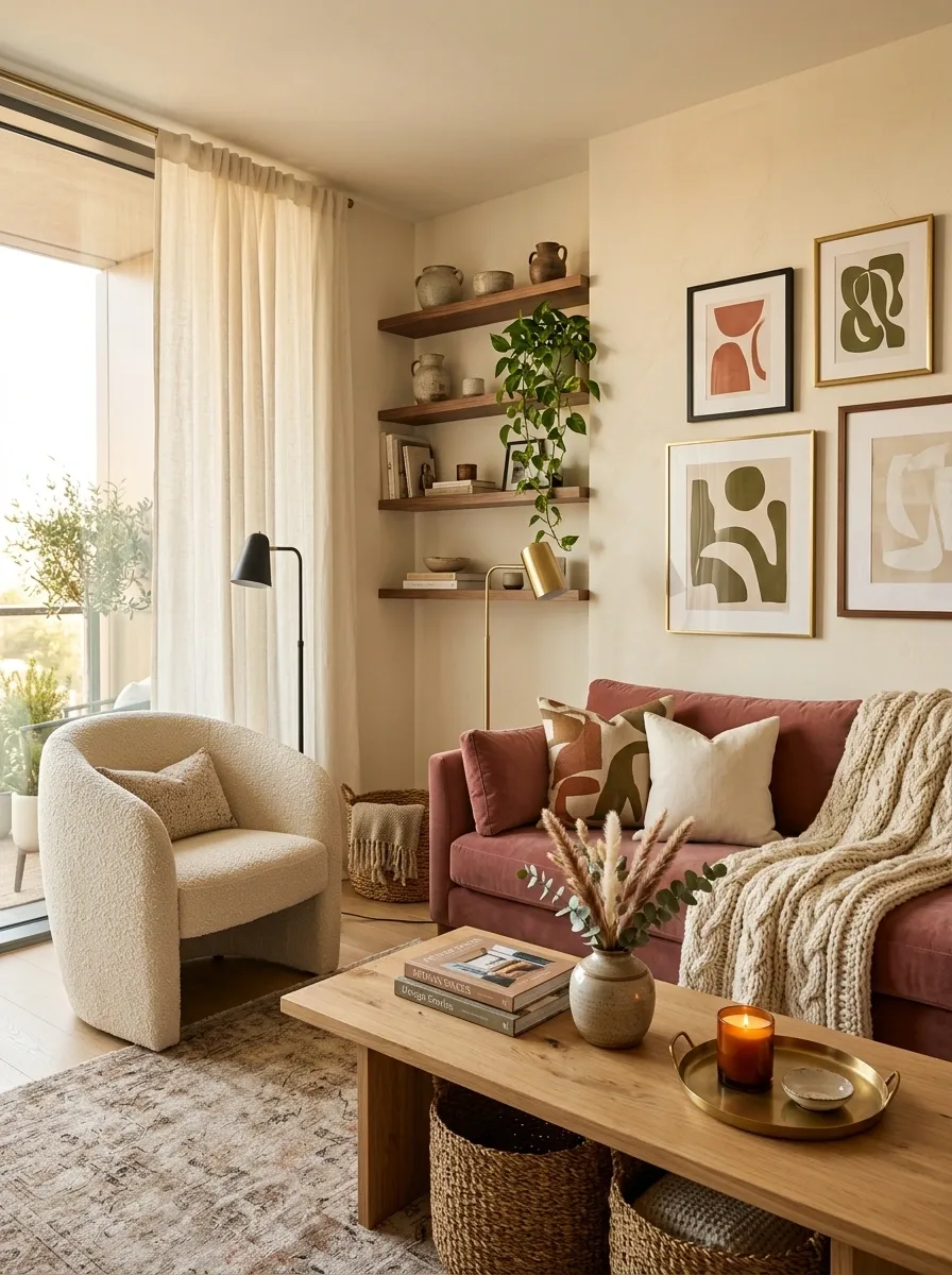Use a Color Story to Make Different Furniture Feel Like One Room
