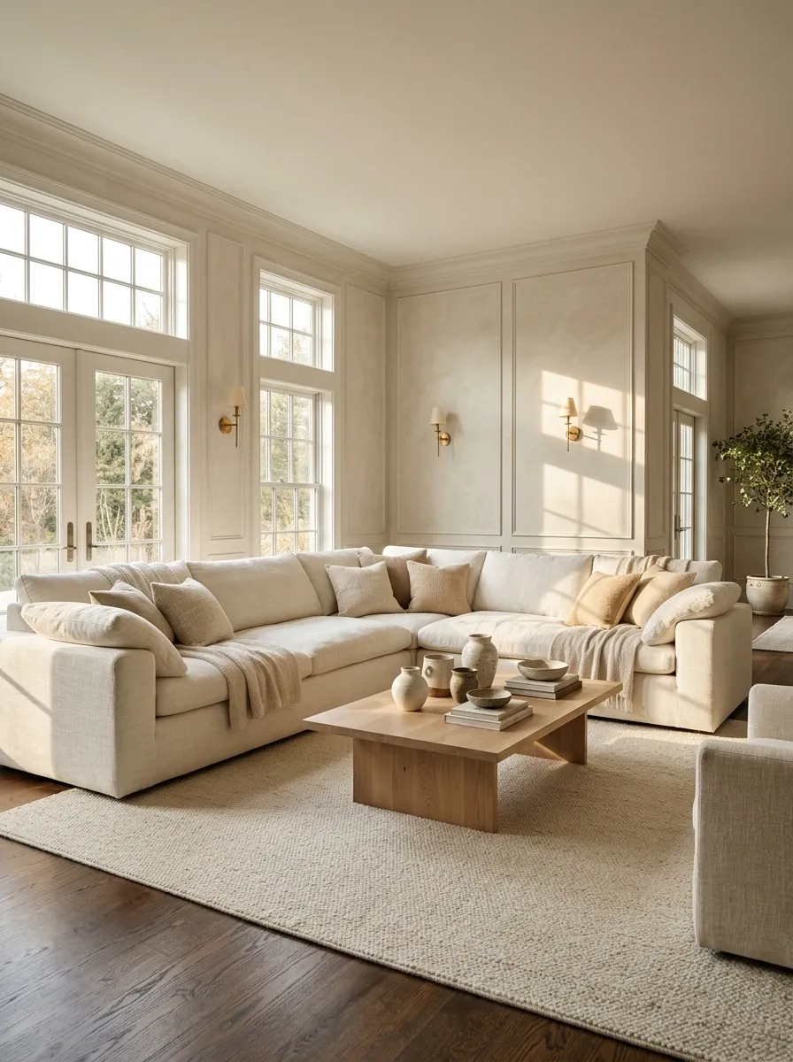 Use a Lighter Bed or Sofa as the Room's Biggest Anchor