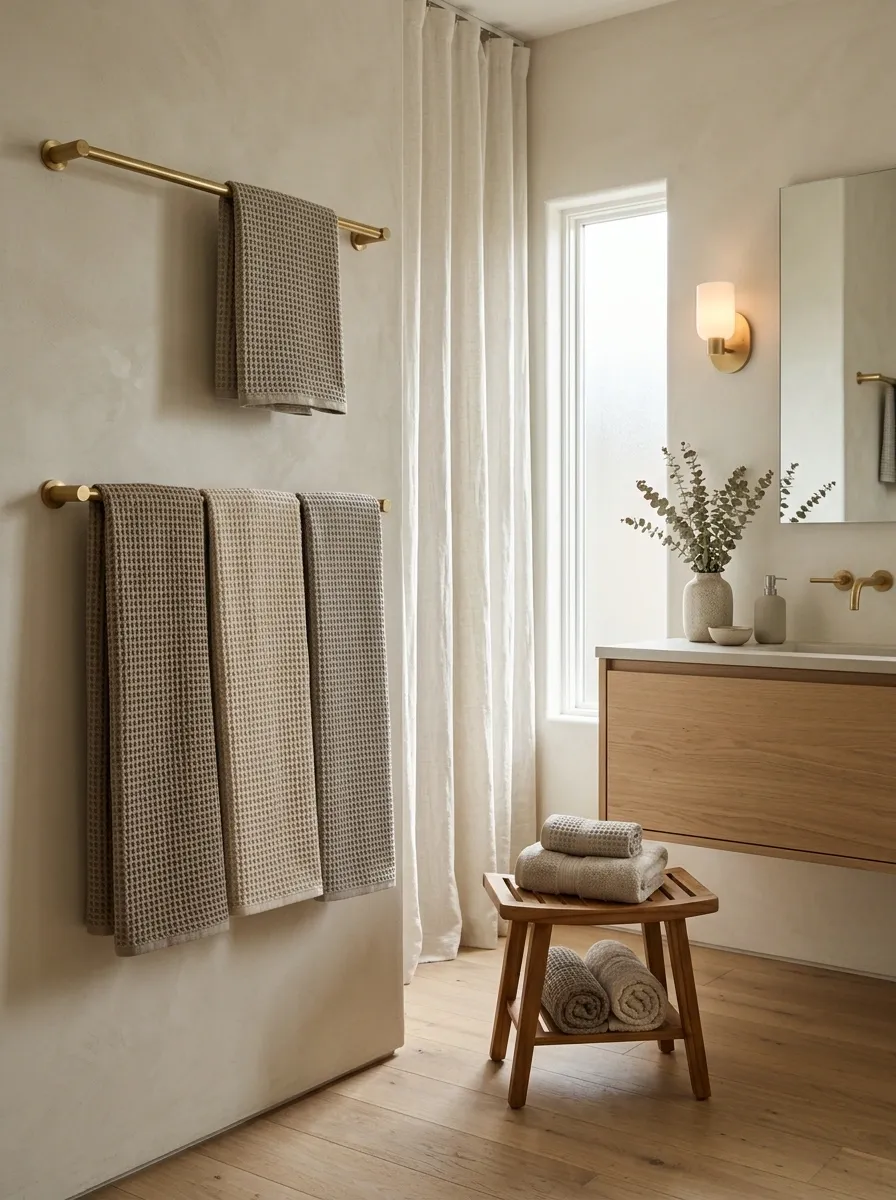 Use Fewer, Better-Coordinated Towels