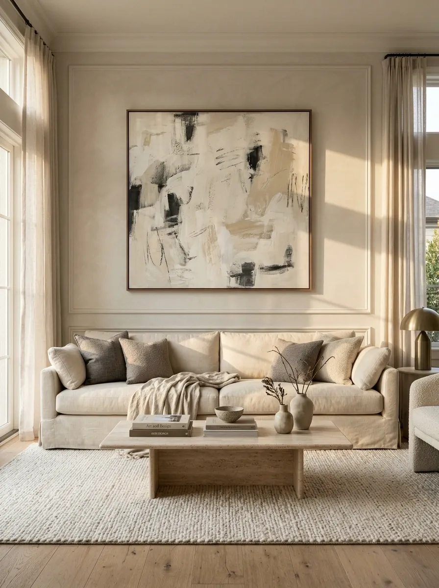 Use Larger Artwork Instead of Scattering Tiny Frames Everywhere