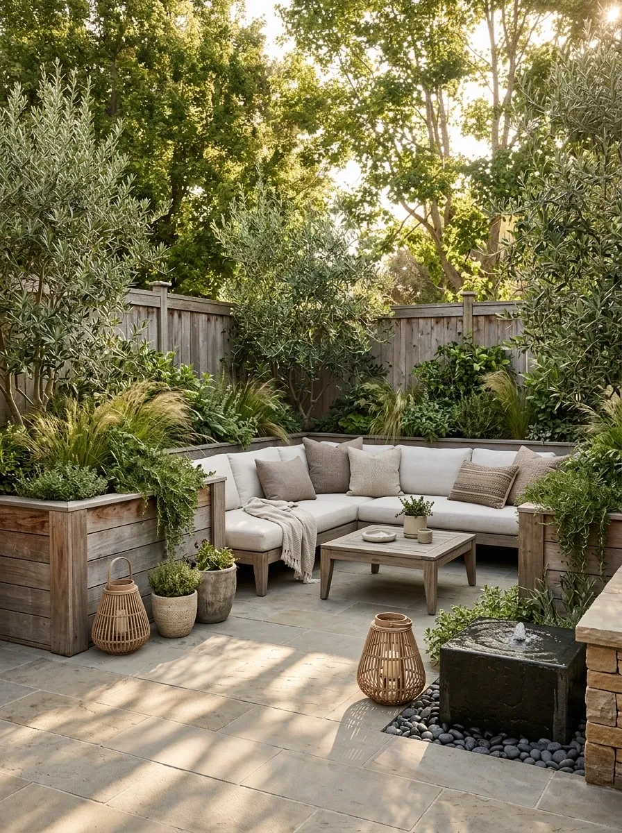 Use Raised Planters to Structure a Small Backyard