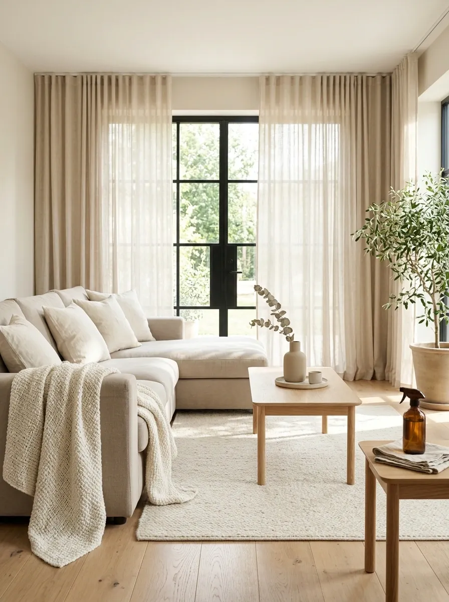 Wash Curtains and Cushion Covers That Hold Stale Smells